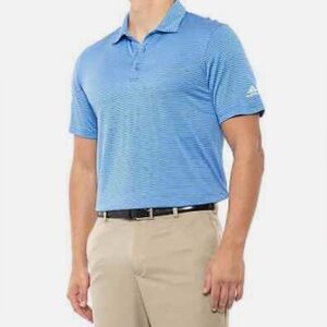 Adidas Men’s Feeder Stripe Golf Polo Shirt